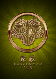 家紋 14（丸に蔦）<銅>