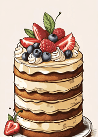 Fluffy Cake Birthday Z1IUk