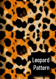 Leopard print fur tone