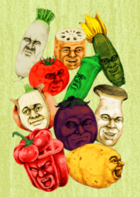 Vegetable Face theme