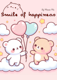 Smile of bear cub's NO.08