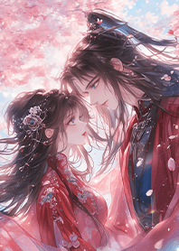 ⭐紅妝的古風情侶❤️漸層粉