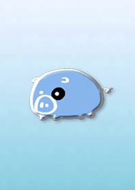 Butch pig blue