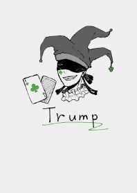 シンプルなトランプ ＜クローバー＞