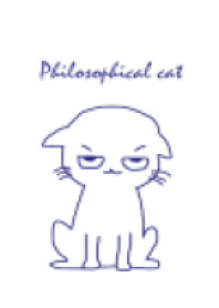 Philosophical cat 2