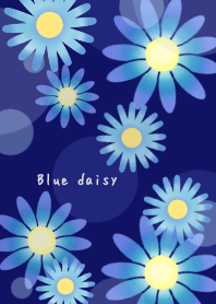 Blue daisy
