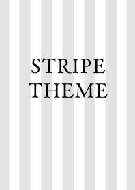 STRIPE THEME-WHITE&GRAY