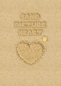 Sand Picture Heart 28