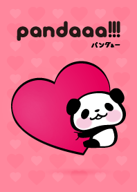 パンダぁー【ピンク】