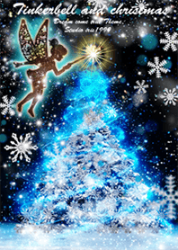 ティンカーベルとクリスマスツリー