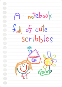 A notebook full of cute scribbles 4