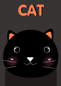 Simple black cat theme