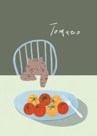 The Cat and the Tomato