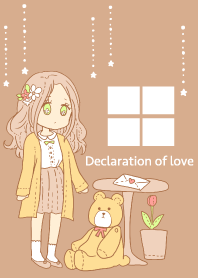 Declaration of love