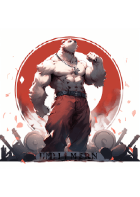 Weight Training Polar Bear-0327184