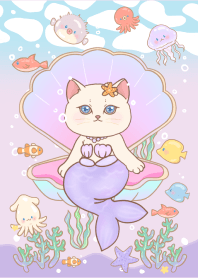 Cat mermaid 1