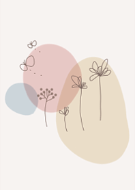 Adult cute simple flowers.4