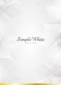 Simple White - MEKYM- 29