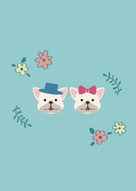 法國鬥牛犬情侶檔