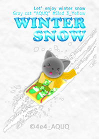3 Yellow_Cat_WINTER SNOW_Ver.3