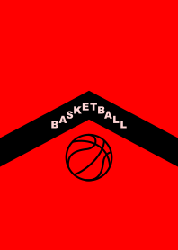 バスケットボール <レッド/ブラック>
