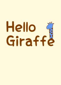 Hello Giraffe brown 3