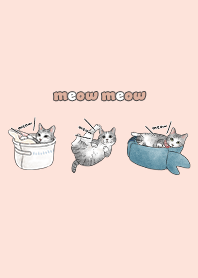 meowneko2 - peach pink
