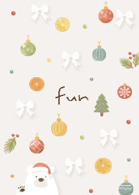 brown Polar Bear's Merry Christmas 02_2