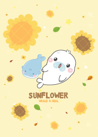 Whale&Seal Sunflower Lovely