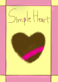 simple charm heart