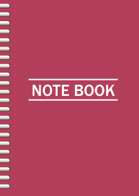 NOTEBOOK-Pinkbrown-