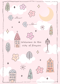 pink Flower blooming town 10_2
