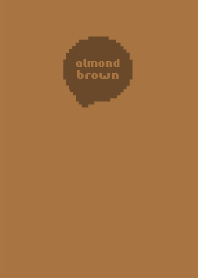 Almond Brown In Pixle Theme