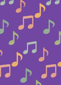 Dance of Sound on purple