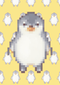 Penguin Pattern Theme PixelYellow|02