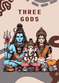 พระศิวะ × พระแม่อุมาเทวี × พระพิฆเนศ