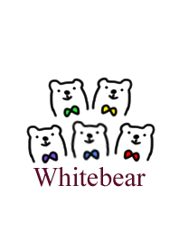 White bears.