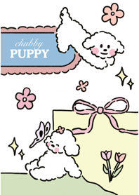 Chubby Puppy in Pastel World :-) V.2