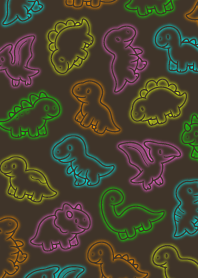 ปาร์ตี้เรืองแสงไดโนเสาร์สีสันสดใส4