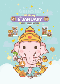 Ganesha x January 6 Birthday