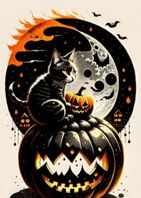 halloween cat C18F52