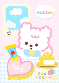 bubbie| puppie bake a cake