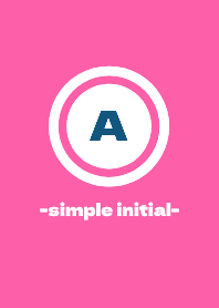 simple initial-A- THEME 71