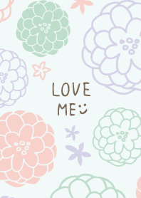 手書き お花 ほんわか4