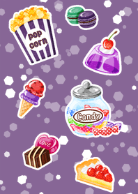 Favorite sweets -dusty purple-