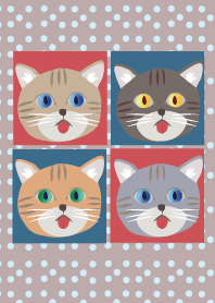 Cat quartet 2