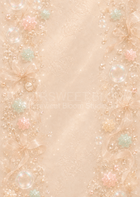 Peach Opal Dream Ribbons | Bitasui