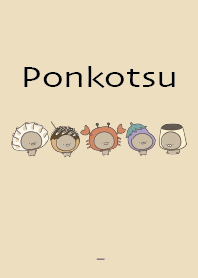 Beige Navy : Food Bear Ponkotsu 7