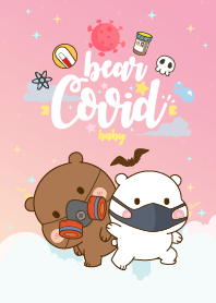 Baby Bear Covid-19 Pink Pastel