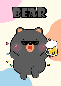 Black Bear Love Party Theme